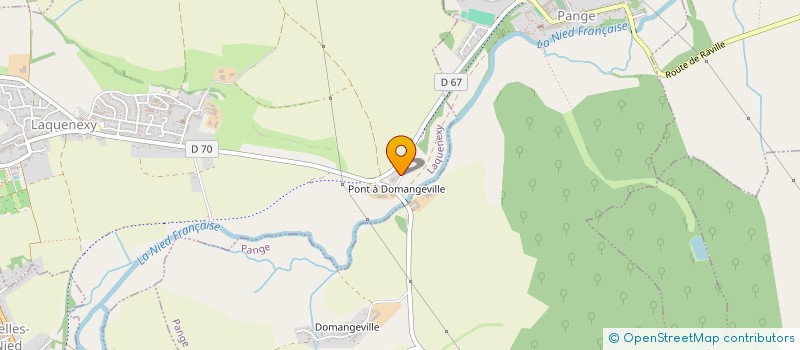 localisation de l'entreprise MONSIEUR MICHEL LOSSON  LAQUENEXY