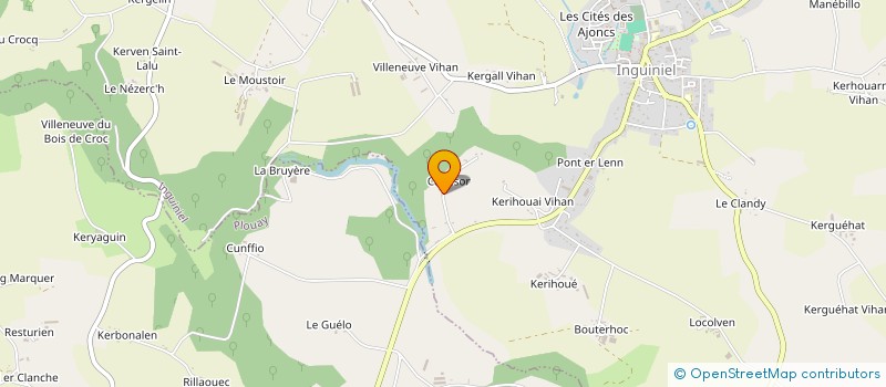 localisation de l'entreprise MONSIEUR MICHEL LOSSOUARN  INGUINIEL