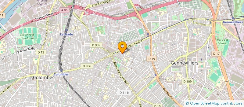 localisation de l'entreprise MONSIEUR MICHEL LOUAHCHI  ASNIERES-SUR-SEINE