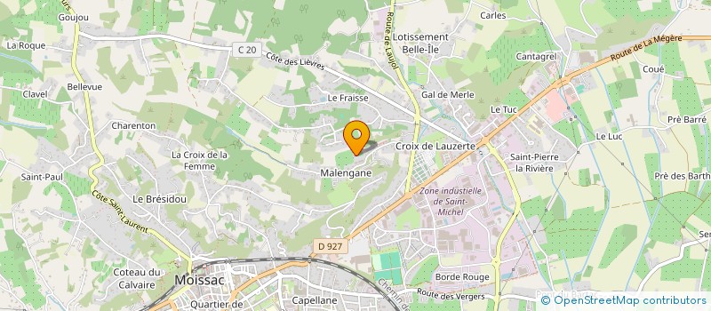 localisation de l'entreprise MONSIEUR MICHEL LOUBATIERES à MOISSAC