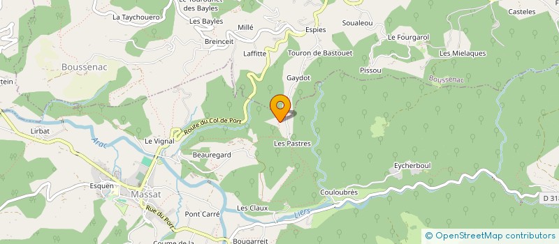 localisation de l'entreprise MONSIEUR MICHEL LOUBET à BOUSSENAC