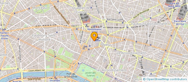 localisation de l'entreprise MONSIEUR MICHEL LOUDIERE à PARIS