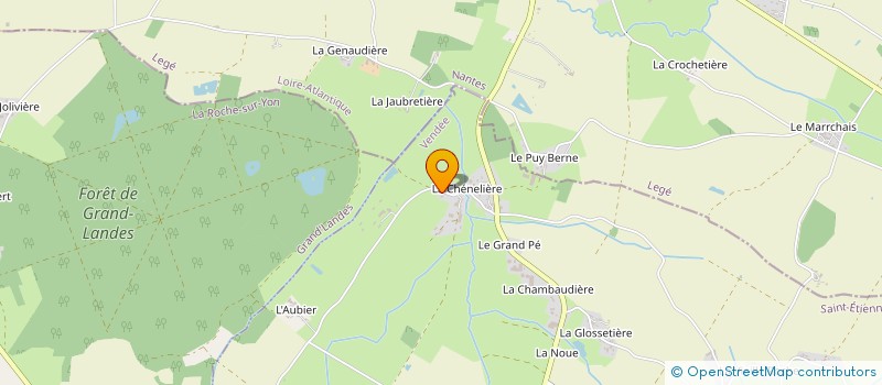 localisation de l'entreprise MONSIEUR MICHEL LOUINEAU à SAINT-ETIENNE-DU-BOIS