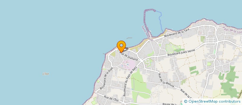 localisation de l'entreprise MONSIEUR MICHEL LOUINEAU  SAINT-PHILBERT-DE-GRAND-LIEU