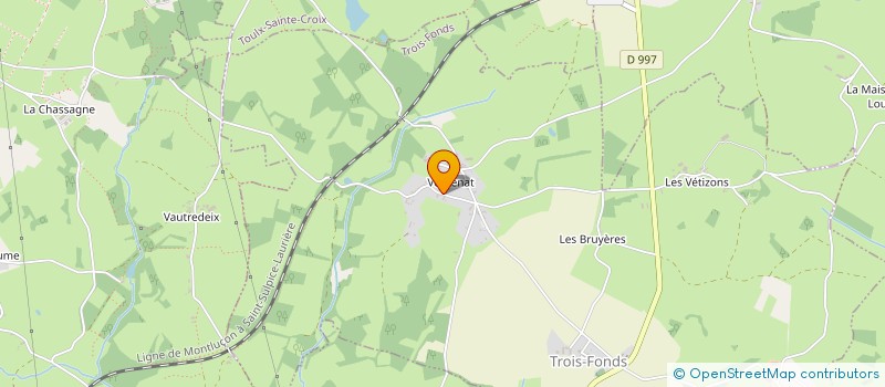 localisation de l'entreprise MONSIEUR MICHEL LOUIS à TROIS-FONDS