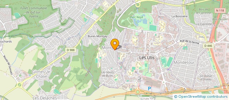 localisation de l'entreprise MONSIEUR MICHEL LOUIS JULES LE COMTE à BURES-SUR-YVETTE