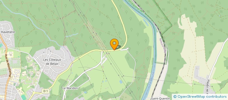 localisation de l'entreprise MONSIEUR MICHEL LOUPPE  MONTCY-NOTRE-DAME