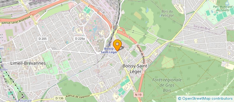 localisation de l'entreprise MONSIEUR MICHEL LOURENCO à BOISSY-SAINT-LEGER