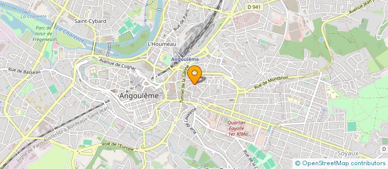 localisation de l'entreprise MONSIEUR MICHEL LOUSSOUARN à ANGOULEME