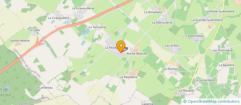 localisation de l'entreprise MONSIEUR MICHEL LOUVIOT à SAINT-PHILBERT-DE-GRAND-LIEU