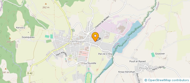 localisation de l'entreprise MONSIEUR MICHEL LOZACH à GUERLESQUIN