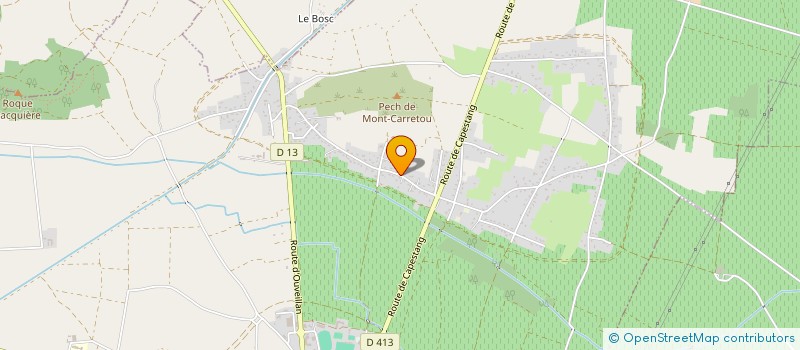 localisation de l'entreprise MONSIEUR MICHEL LOZANO  CUXAC-D'AUDE