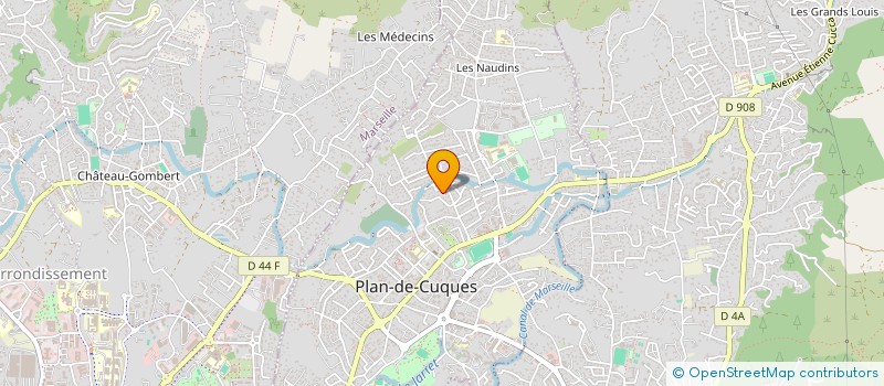 localisation de l'entreprise MONSIEUR MICHEL LUC  PLAN-DE-CUQUES