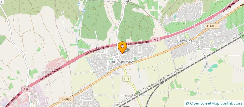 localisation de l'entreprise MONSIEUR MICHEL LUCCARINI  SAINT-GERVASY