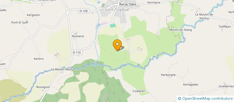 localisation de l'entreprise MONSIEUR MICHEL LUCET  SAINT-TUGDUAL