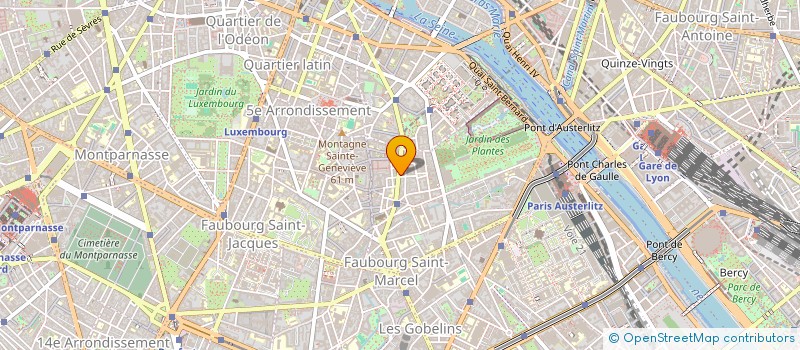 localisation de l'entreprise MONSIEUR MICHEL LUCIEN RENE ODDOUX  PARIS