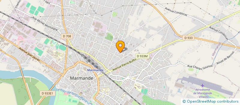 localisation de l'entreprise MONSIEUR MICHEL LUCQUEDEY à MARMANDE