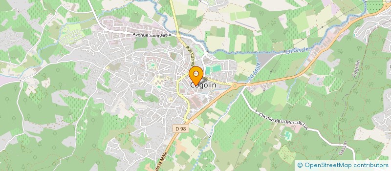 localisation de l'entreprise MONSIEUR MICHEL LUGEZ à COGOLIN