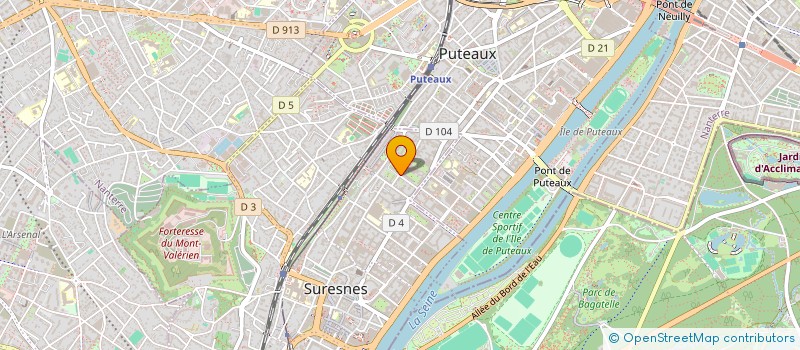 localisation de l'entreprise MONSIEUR MICHEL LUNESU à SURESNES