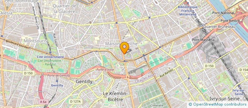 localisation de l'entreprise MONSIEUR MICHEL LURIENNE  PARIS