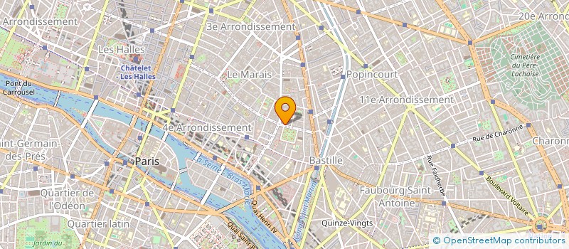 localisation de l'entreprise MONSIEUR MICHEL LUTFALLA  PARIS