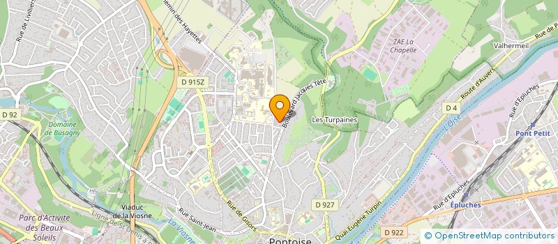 localisation de l'entreprise MONSIEUR MICHEL LUZU à PONTOISE