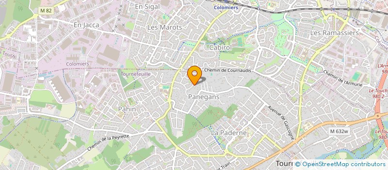 localisation de l'entreprise MONSIEUR MICHEL MACABOU  TOURNEFEUILLE