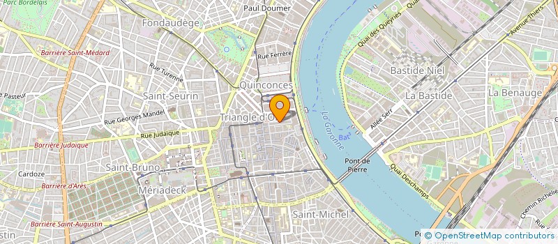 localisation de l'entreprise MONSIEUR MICHEL MACIAS  SAINT-AUBIN-DE-MEDOC