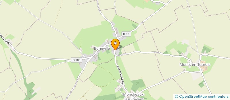 localisation de l'entreprise MONSIEUR MICHEL MACRON  BUNEVILLE