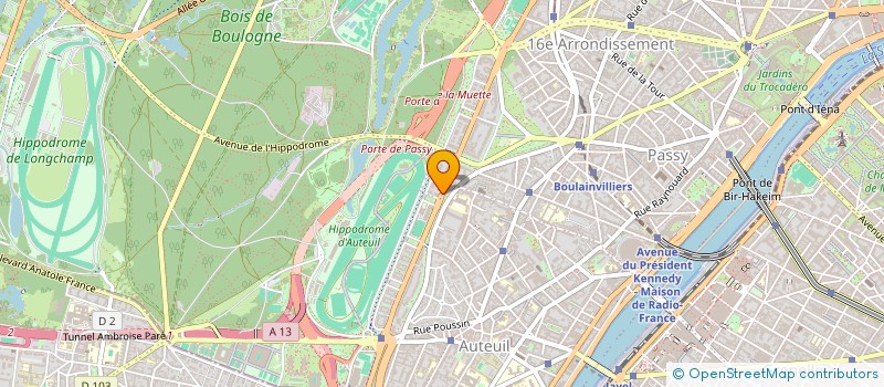 localisation de l'entreprise MONSIEUR MICHEL MADORE  PARIS