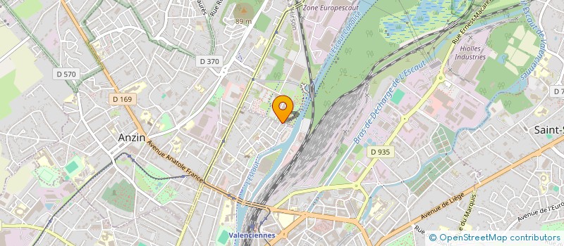 localisation de l'entreprise MONSIEUR MICHEL MAGNE  VALENCIENNES