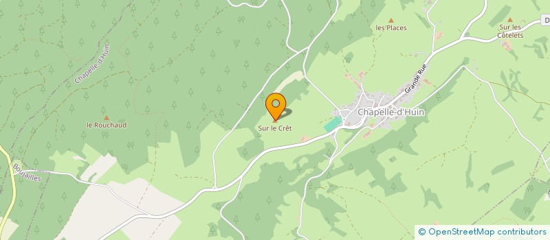 localisation de l'entreprise MONSIEUR MICHEL MAGNENET  SEPTFONTAINES