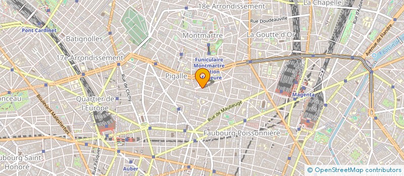 localisation de l'entreprise MONSIEUR MICHEL MAILHES à PARIS