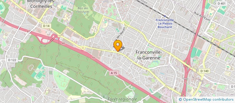 localisation de l'entreprise MONSIEUR MICHEL MAILLARD à FRANCONVILLE