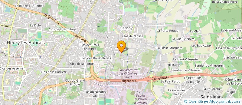 localisation de l'entreprise MONSIEUR MICHEL MAILLARD  SEMOY