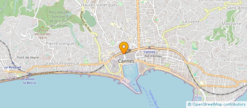 localisation de l'entreprise MONSIEUR MICHEL MAILLE à CANNES
