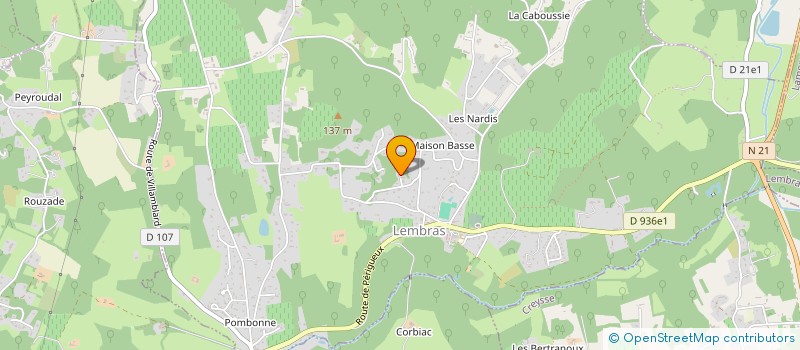 localisation de l'entreprise MONSIEUR MICHEL MAILLE à BERGERAC