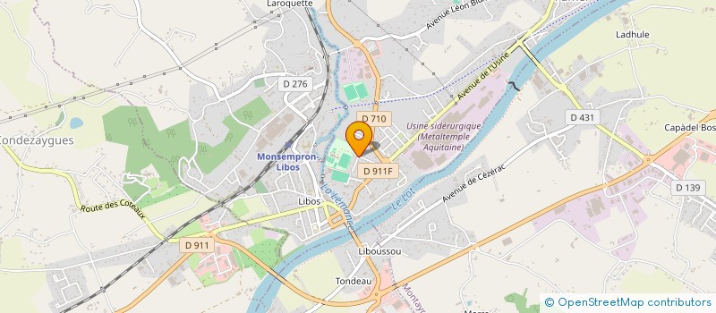 localisation de l'entreprise MONSIEUR MICHEL MAIXANDEAU à FUMEL