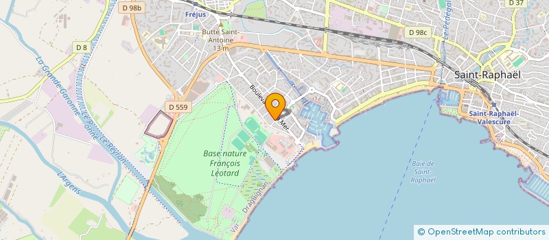 localisation de l'entreprise MONSIEUR MICHEL MAKSEM à FREJUS