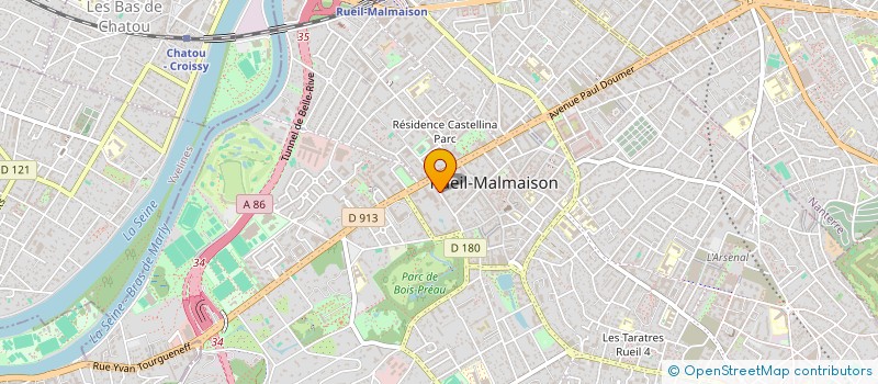localisation de l'entreprise MONSIEUR MICHEL MALEK à RUEIL-MALMAISON