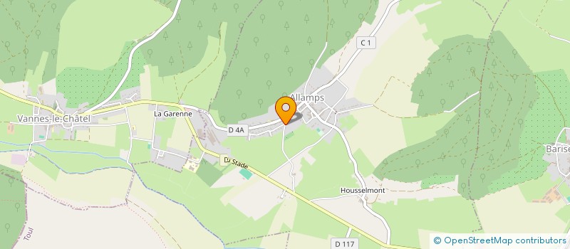 localisation de l'entreprise MONSIEUR MICHEL MALICK  ALLAMPS