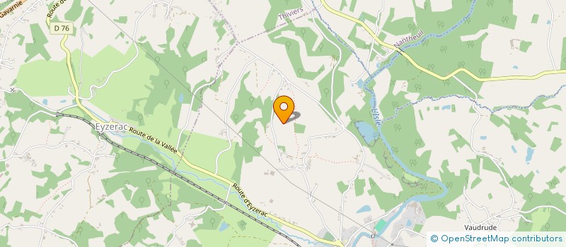 localisation de l'entreprise MONSIEUR MICHEL MALIGNE  EYZERAC