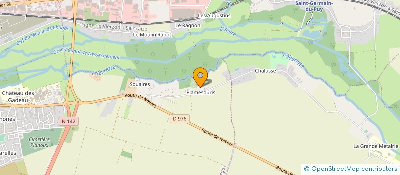 localisation de l'entreprise MONSIEUR MICHEL MALLET  BOURGES