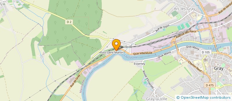 localisation de l'entreprise MONSIEUR MICHEL MANEA  ARC-LES-GRAY