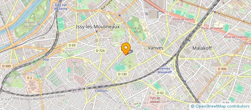 localisation de l'entreprise MONSIEUR MICHEL MANENS à ISSY-LES-MOULINEAUX