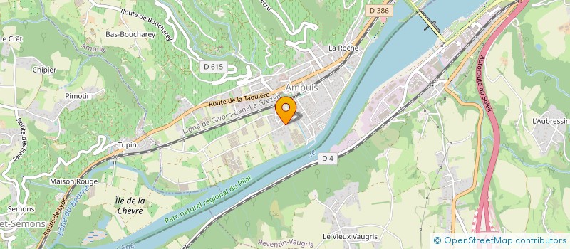 localisation de l'entreprise MONSIEUR MICHEL MANIN à AMPUIS