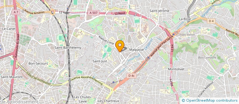 localisation de l'entreprise MONSIEUR MICHEL MANOUELIDES à MARSEILLE