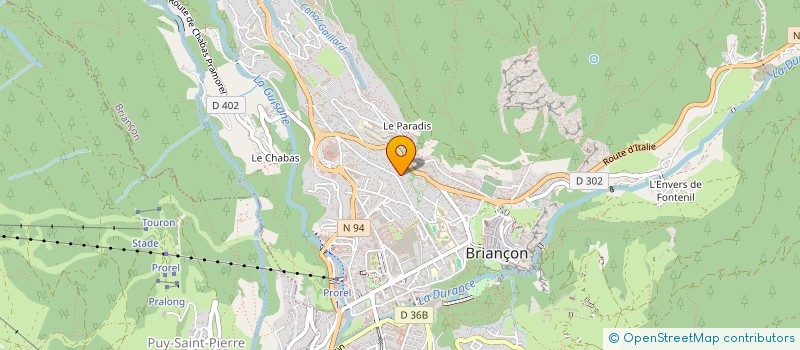 localisation de l'entreprise MONSIEUR MICHEL MANTE à BRIANCON