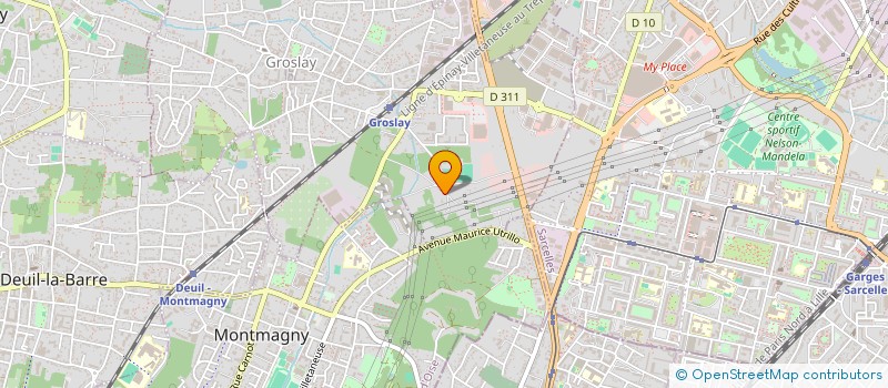 localisation de l'entreprise MONSIEUR MICHEL MARAUX à GROSLAY
