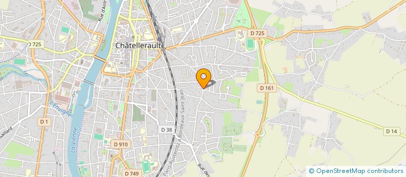 localisation de l'entreprise MONSIEUR MICHEL MARCEL FERNANDEZ-LOPEZ à CHATELLERAULT
